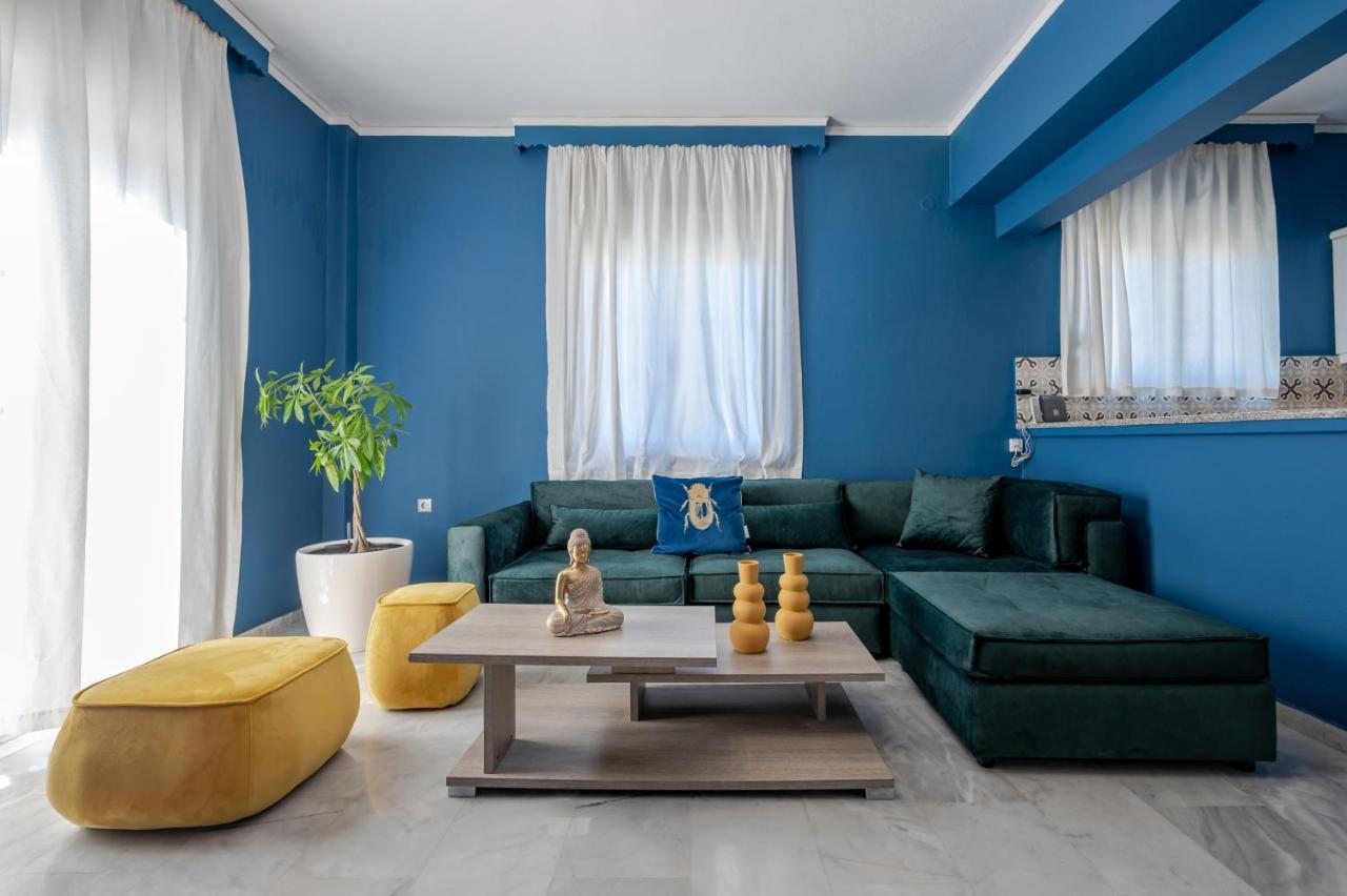 Platanias Villa Spyros Bagian luar foto