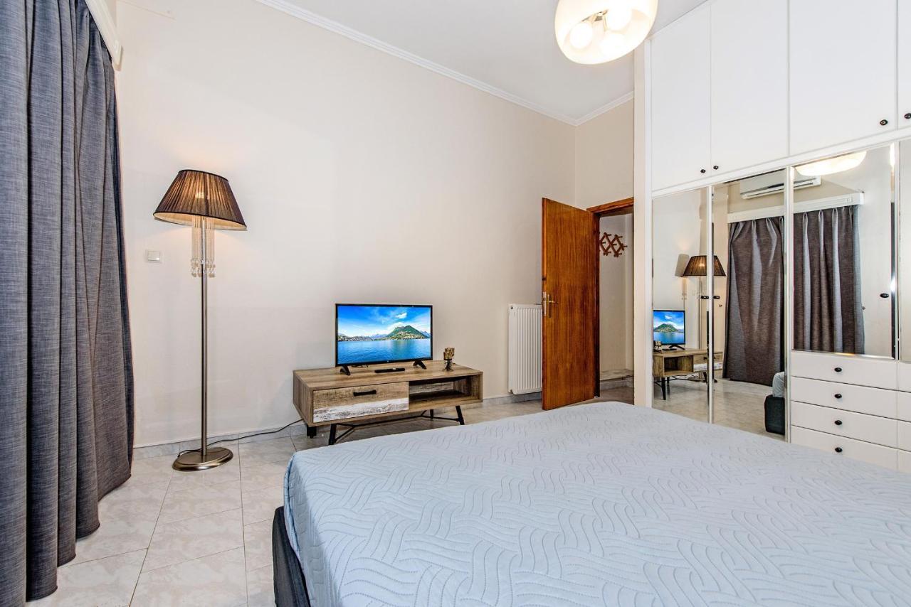 Platanias Villa Spyros Bagian luar foto