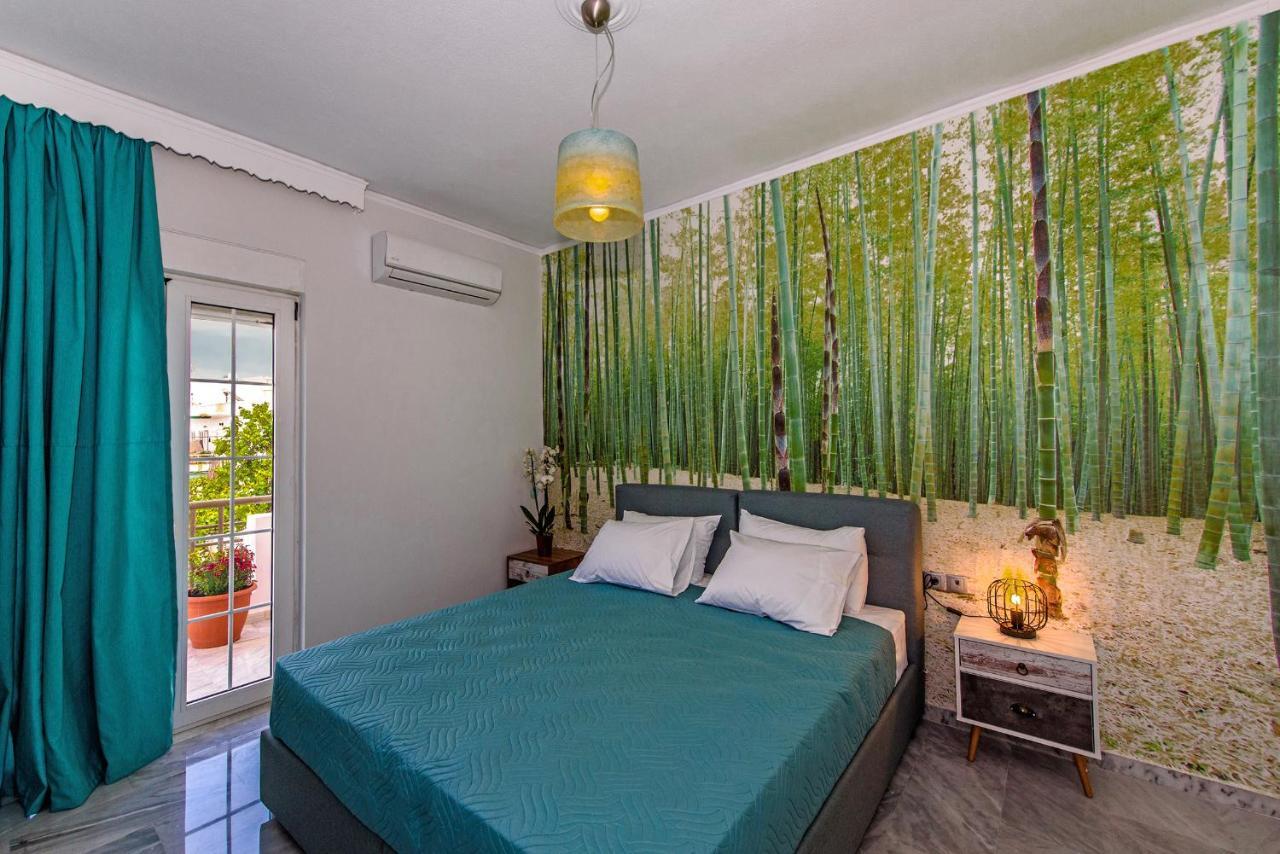 Platanias Villa Spyros Bagian luar foto